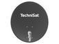 Eine schwarze Satellitenschüssel von TechniSat