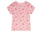 Rosa T-Shirt mit Schmetterlingsmuster von Lupilu.