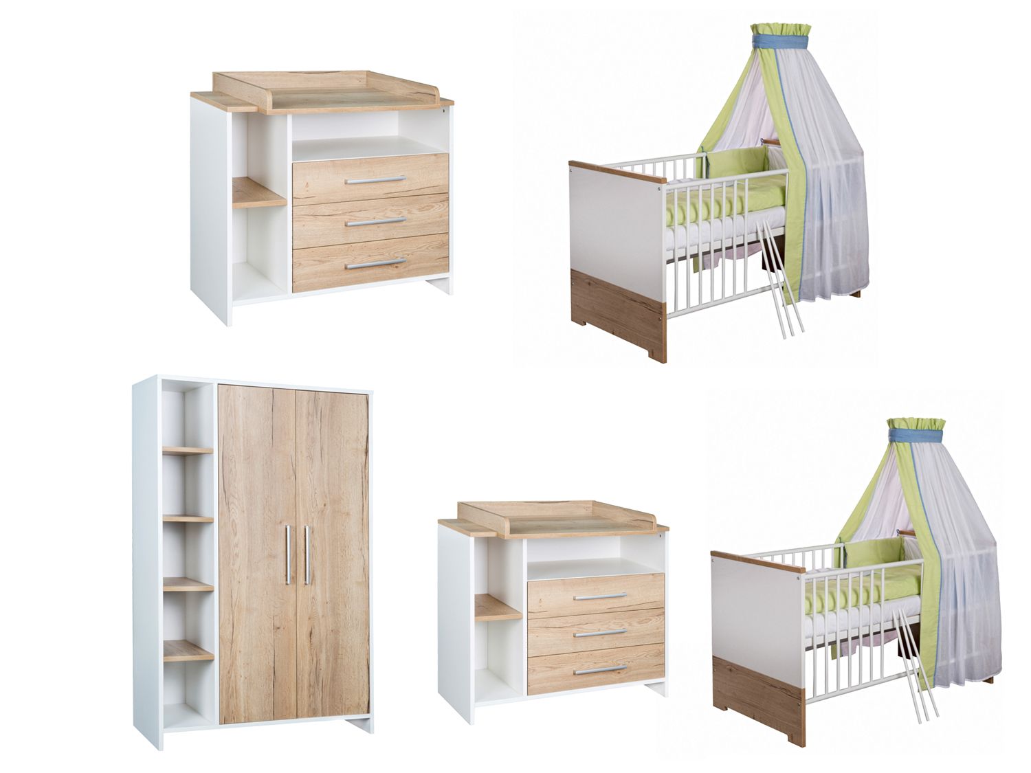 Schardt Kinderzimmer-Set Eco Plus 3