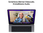 Ein MacBook mit einem FaceTime-Videoanruf