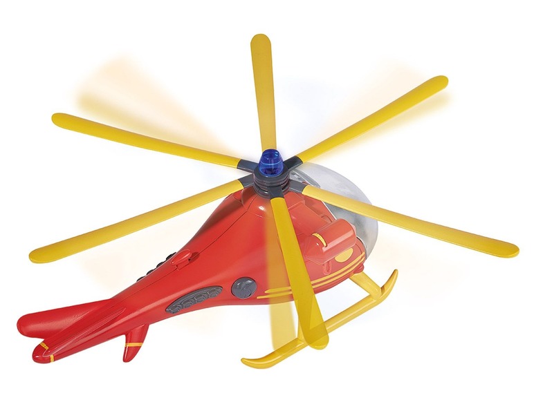 Gehe zu Vollbildansicht: Simba Feuerwehrmann Sam Hubschrauber mit Figur - Bild 4