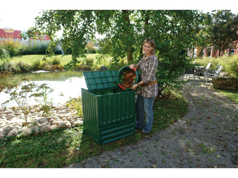 Gehe zu Vollbildansicht: GARANTIA Komposter »ECO-KING«, mit großen Einfüllklappen - Bild 2