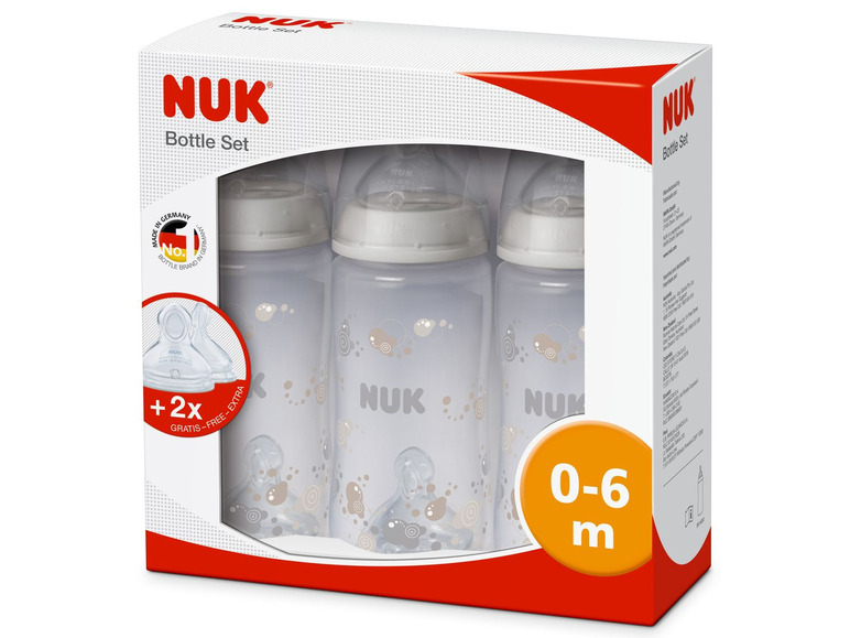 Gehe zu Vollbildansicht: NUK Flaschen Set First Choice+ 3 plus 2 - Bild 2