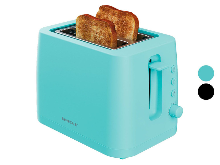 Gehe zu Vollbildansicht: SILVERCREST® KITCHEN TOOLS Toaster Kunststoff STK 870 B1 - Bild 1
