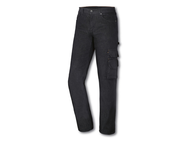 Gehe zu Vollbildansicht: PARKSIDE® Herren Jeans Workwear, mit praktischen Taschen - Bild 3
