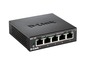 Ein D-Link Fast Ethernet Switch mit 5 Ports.