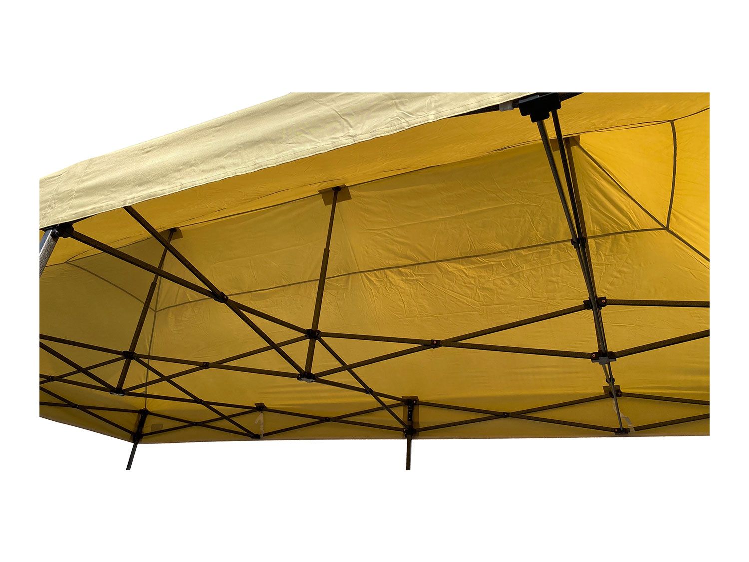 GRASEKAMP Faltpavillon Premium Line (3x6m, Beige) – Bild 4 von 4