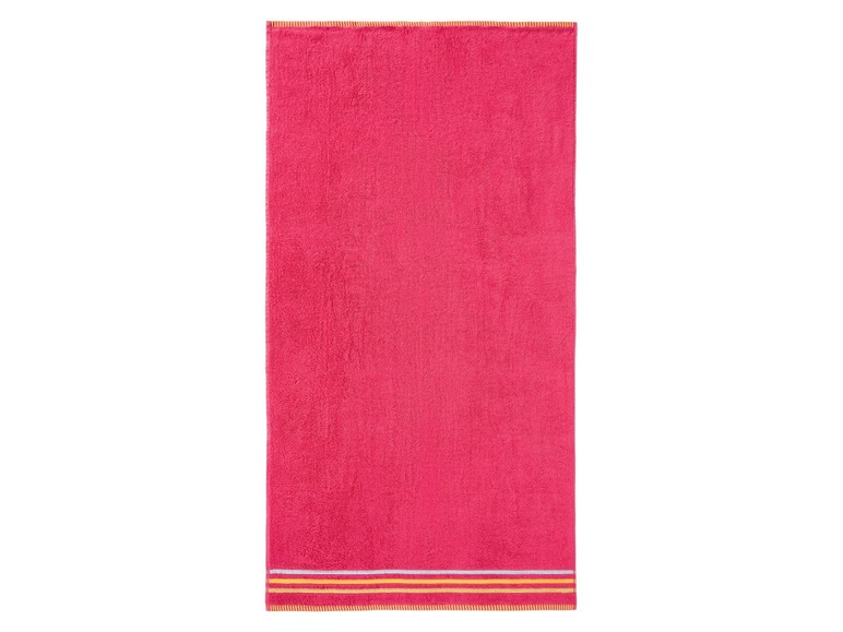 Gehe zu Vollbildansicht: MIOMARE® Handtücher, 2 Stück, 50 x 100 cm, mit dekorativer Bordüre, aus reiner Baumwolle - Bild 10