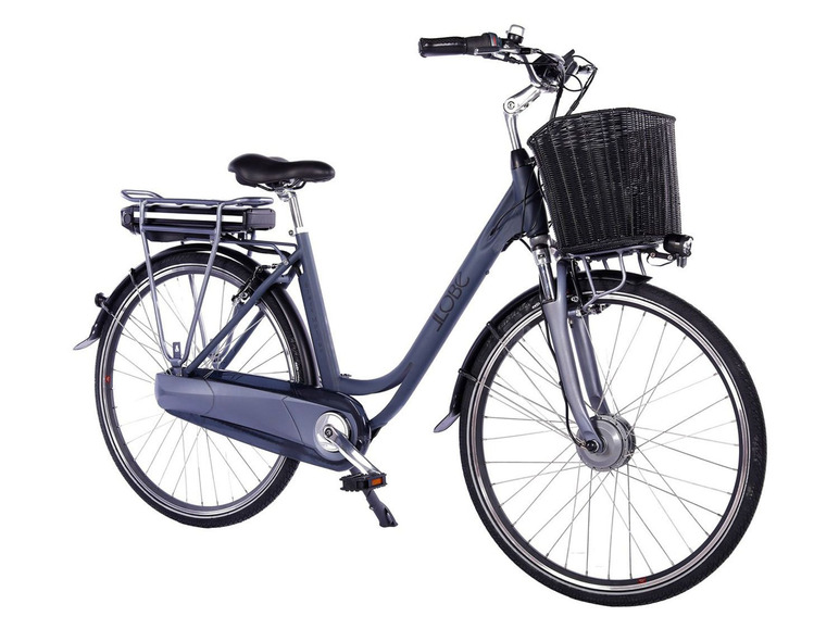 Gehe zu Vollbildansicht: Llobe E-Bike »Black Motion 2.0«, Citybike, Damen, 28 Zoll - Bild 3