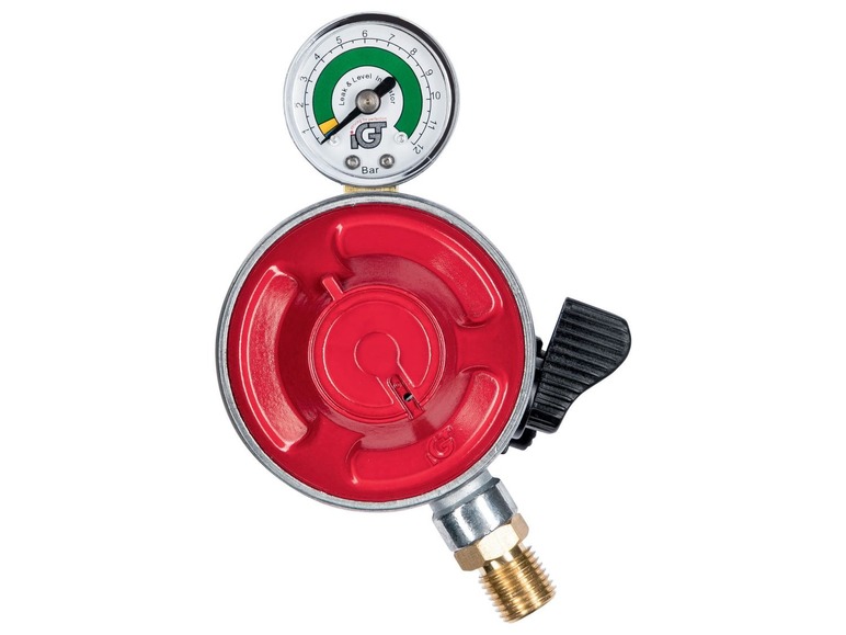 Gehe zu Vollbildansicht: CFH Gasdruckregler mit Manometer, für Propangas, mit Schlauchbruchsicherung - Bild 4