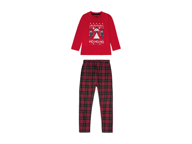 Gehe zu Vollbildansicht: lupilu® Kleinkinder Jungen Pyjama lang, aus reiner Baumwolle - Bild 9
