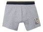 Graue Boxershorts mit 'Los Angeles' Aufdruck.