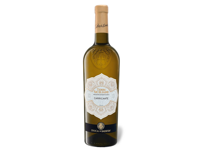 Gehe zu Vollbildansicht: Duca di Sasseta Carricante Terre Siciliane IGT trocken, Weißwein 2020 - Bild 1