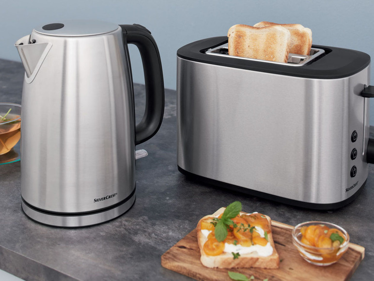 Gehe zu Vollbildansicht: SILVERCREST Edelstahl Toaster STE 950 D1 - Bild 3