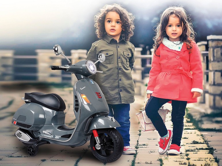 Gehe zu Vollbildansicht: JAMARA Kinder Roller Ride-on »Vespa GTS 125«, Minimotorrad, leistungsstark, ab 3 Jahren - Bild 16