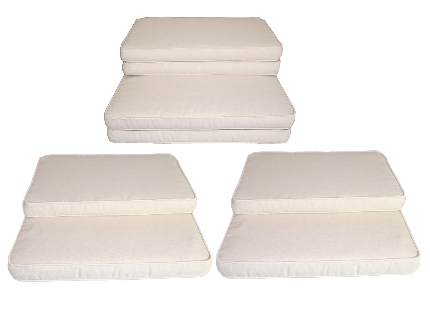 Madison Kissen Set »Panama«, 4 Sitz und 4 Rückenkisse…