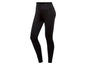 Schwarze Leggings zum Sport.
