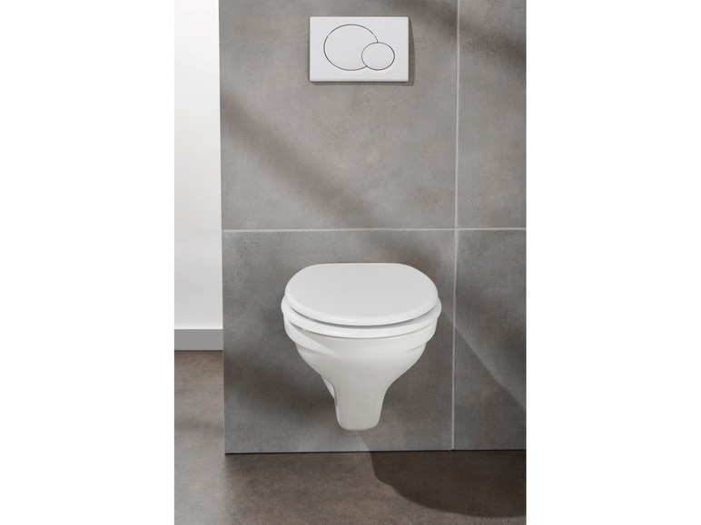 Gehe zu Vollbildansicht: MIOMARE® WC-Sitz, mit Absenkautomatik, mit kratzfester MDF-Lackierung - Bild 14