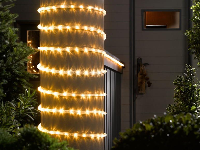 Gehe zu Vollbildansicht: LIVARNO HOME Lichterschlauch flexibel mit 8 Leuchtmodi - Bild 4