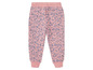 Rosa Jogginghose mit Blumenmuster