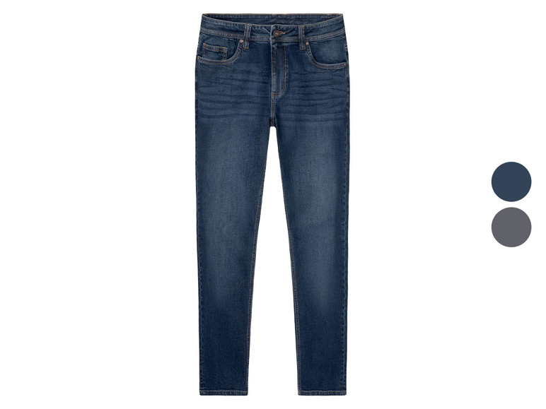 Gehe zu Vollbildansicht: LIVERGY® Jeans Slim fit Herren, mit Baumwolle - Bild 1
