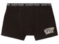 Schwarze Boxershorts mit Looney Tunes-Motiv.