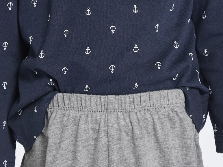 Gehe zu Vollbildansicht: LUPILU® Jungen Schlafanzug, 2 Stück, enthält Bio-Baumwolle - Bild 17
