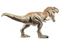 Eine T-Rex-Actionfigur mit offenem Maul.