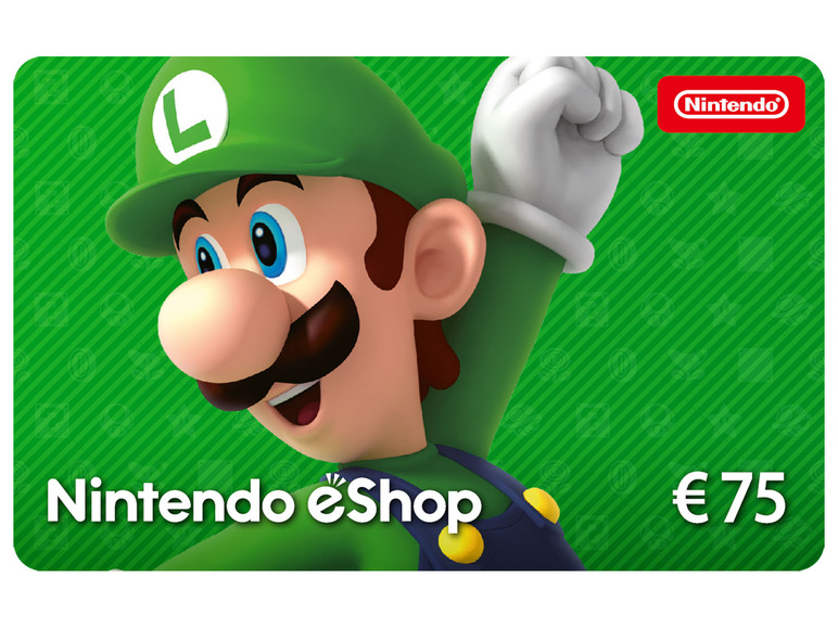 Card: Nintendo 75€ eShop