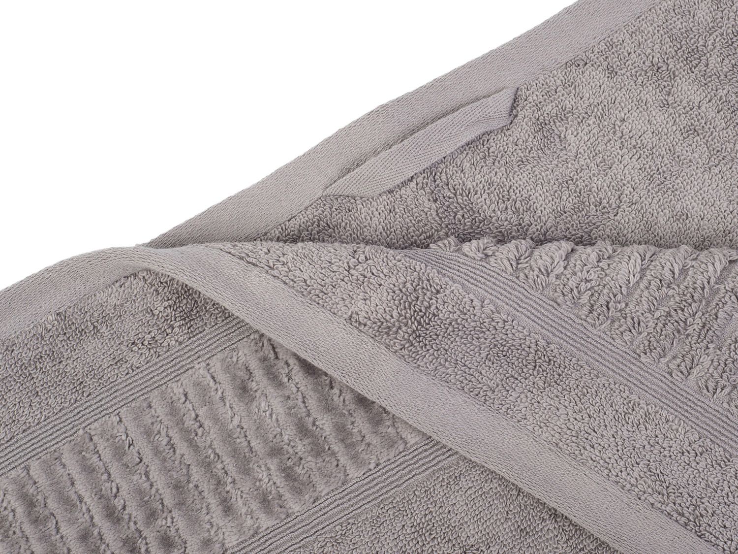 Thumbnail - Gözze Handtuch Bio 50 x 100 cm (Silber)