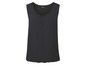 Schwarzes ärmelloses Tanktop
