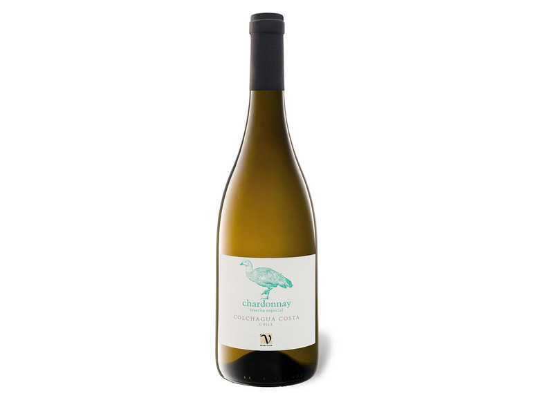 Gehe zu Vollbildansicht: VIAJERO Chardonnay Reserva Especial Colchagua Costa trocken, Weißwein 2019 - Bild 1