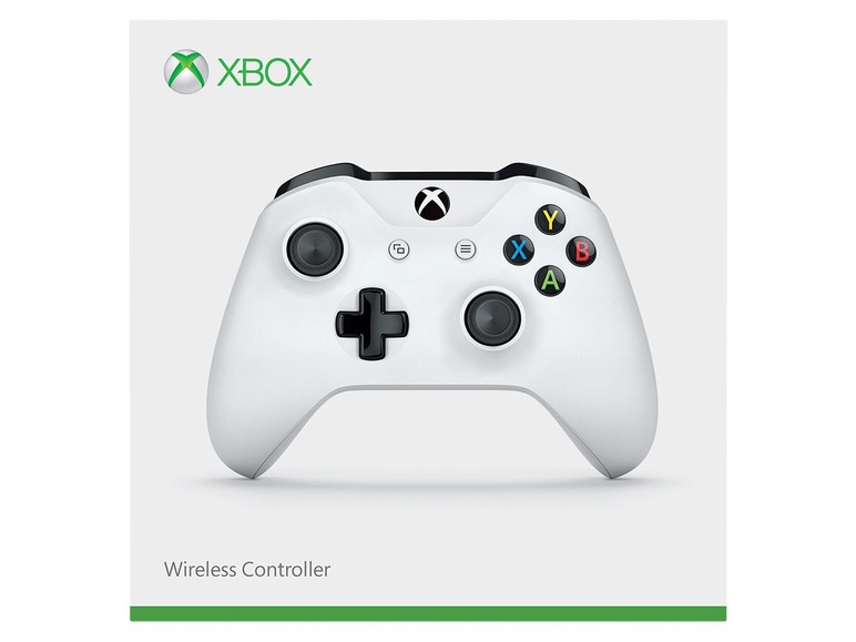 Gehe zu Vollbildansicht: Microsoft Xbox Wireless Controller, strukturierte Oberfläche, weiß - Bild 2