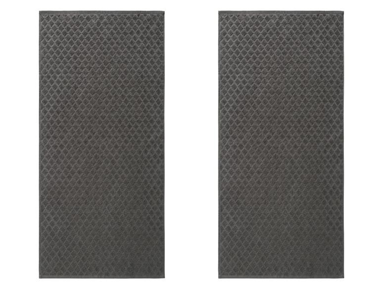 Gehe zu Vollbildansicht: MIOMARE® Handtuch, 2-teilig, 50 x 100 cm, saug- und strapazierfähig, aus Baumwolle - Bild 10