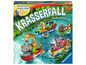 Ravensburger Brettspiel Krasserfall, mit Tieren in Booten auf einem Wasserfall