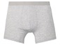 Graue Boxershorts der Marke Sunspel.