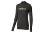 Schwarzes Langarmshirt mit Mistral-Logo