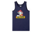 Ein dunkelblaues Tanktop mit Paw Patrol-Motiv.