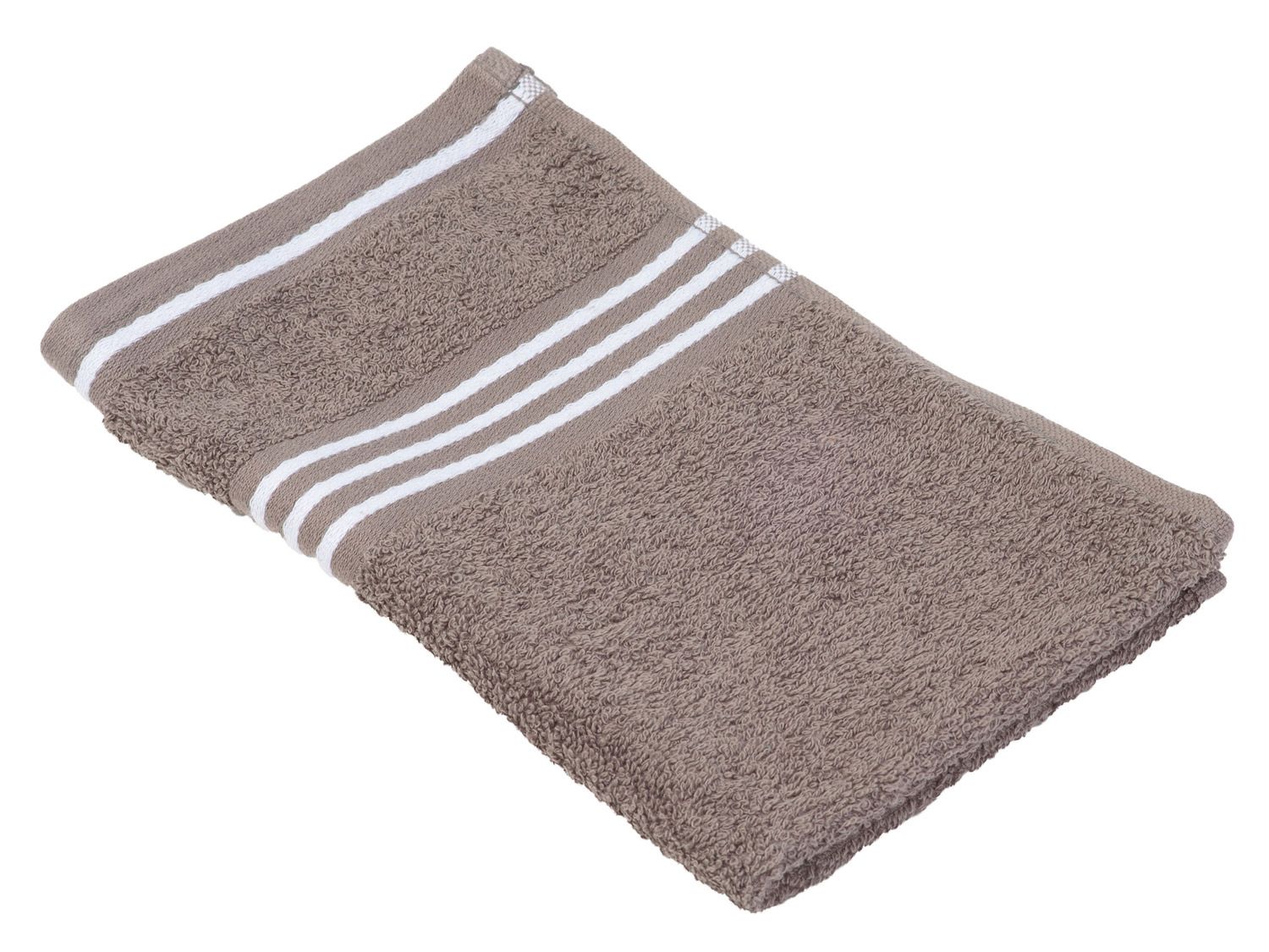 Thumbnail - Gözze Gästetuch Rio Doppelpack, je 30 x 50 cm (Taupe)