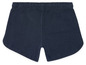 Dunkelblaue Shorts mit weißem Besatz