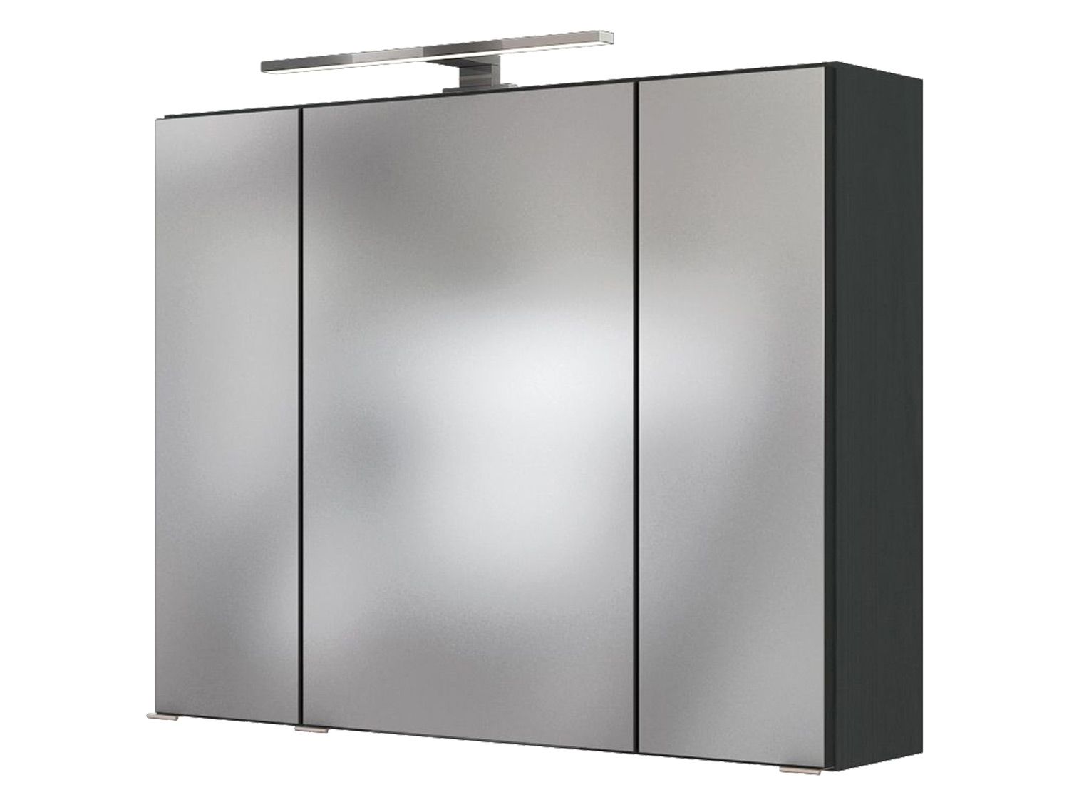 HELD Spiegelschrank Birma (Graphitgrau, 80 cm) | 04251639434117