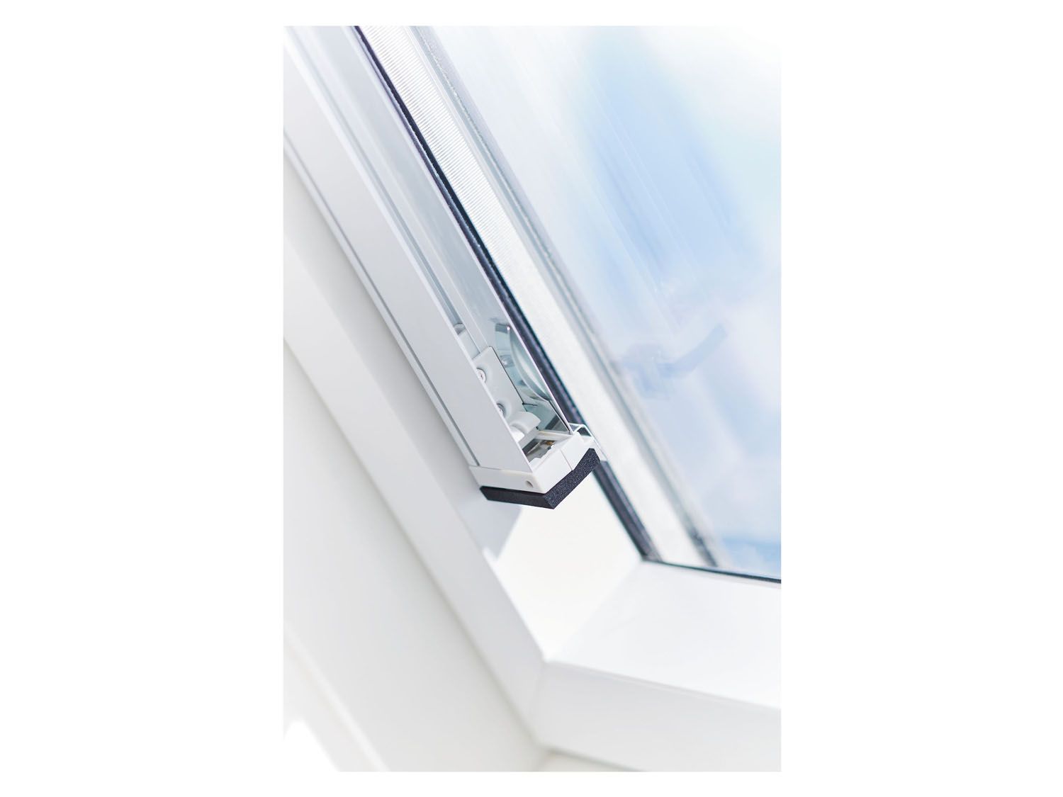 Thumbnail - LIVARNO home Thermo Plissee Teleskop für Velux-Dachfenster 49,3 x 94-116 cm (Weiß)