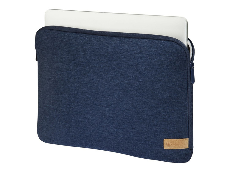 Gehe zu Vollbildansicht: Hama Notebook-Sleeve Jersey, bis 30 cm (11,6), Blau - Bild 2