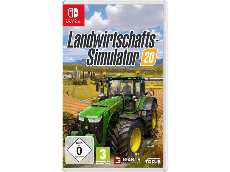 Gehe zu Vollbildansicht: Astragon Entertainment Landwirtschafts-Simulator 20 - Nintendo Switch - Bild 1
