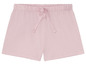 Rosa Shorts mit Gummizug