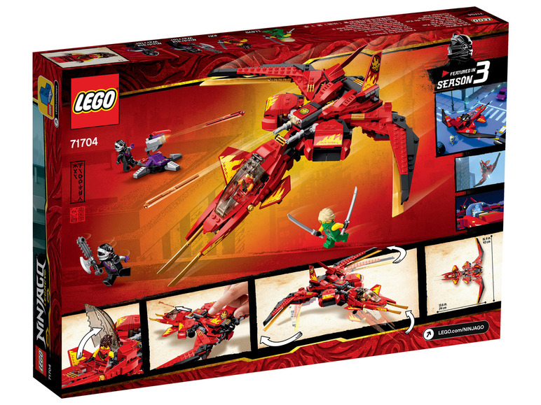 Gehe zu Vollbildansicht: LEGO® NINJAGO 71704 »Kais Super-Jet« - Bild 2