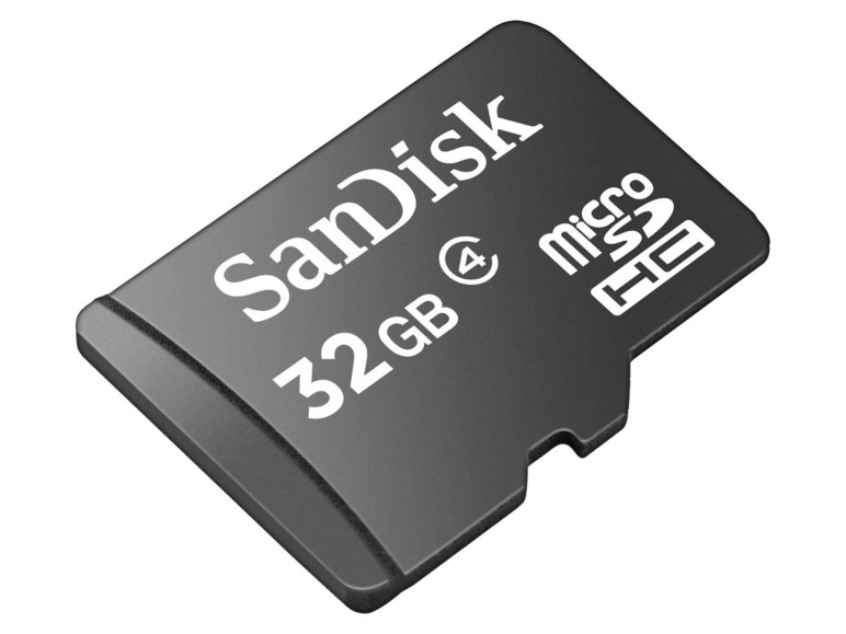 Gehe zu Vollbildansicht: SanDisk Micro SDHC Speicherkarte 32GB, SDSDQM-032G-B35 - Bild 2