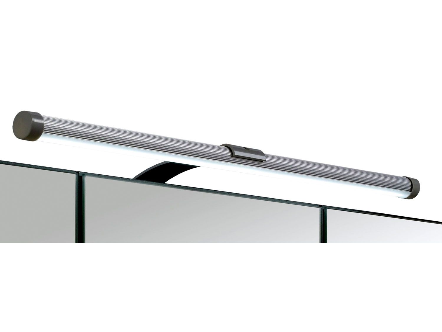 HELD Bologna 3D Spiegelschrank 60/70/80/90/100cm (LED Aufbauleuchte, Weiß, 90 cm) – Bild 4 von 4