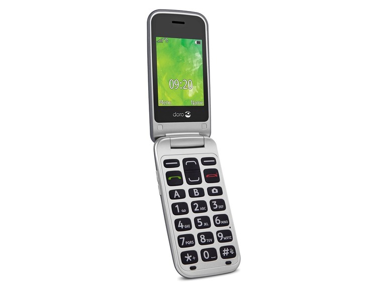 Gehe zu Vollbildansicht: doro 2414 stahl-silber GSM Mobiltelefon mit 3MP Kamera - Bild 3