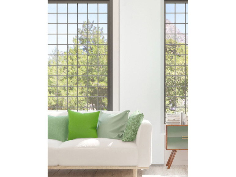 Gehe zu Vollbildansicht: mydeco Schiebevorhang »Basic«, 60 x 300 cm, halbtransparent, modern und leicht - Bild 4